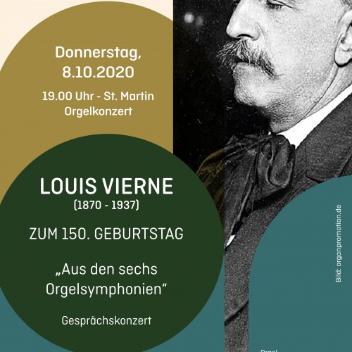Plakat Louis Vierne Homepage
